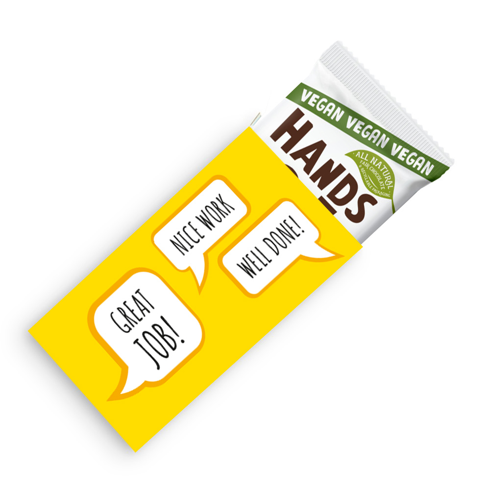 Hands Off chocolate bar